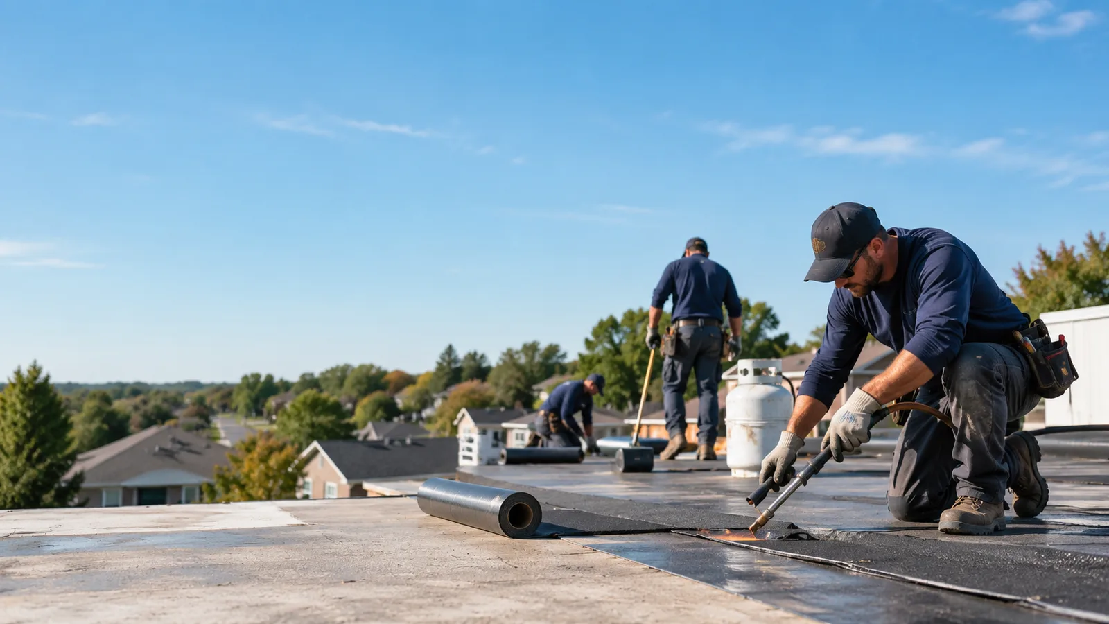 Flat Roof Leak Repair providers in Lamont, MI